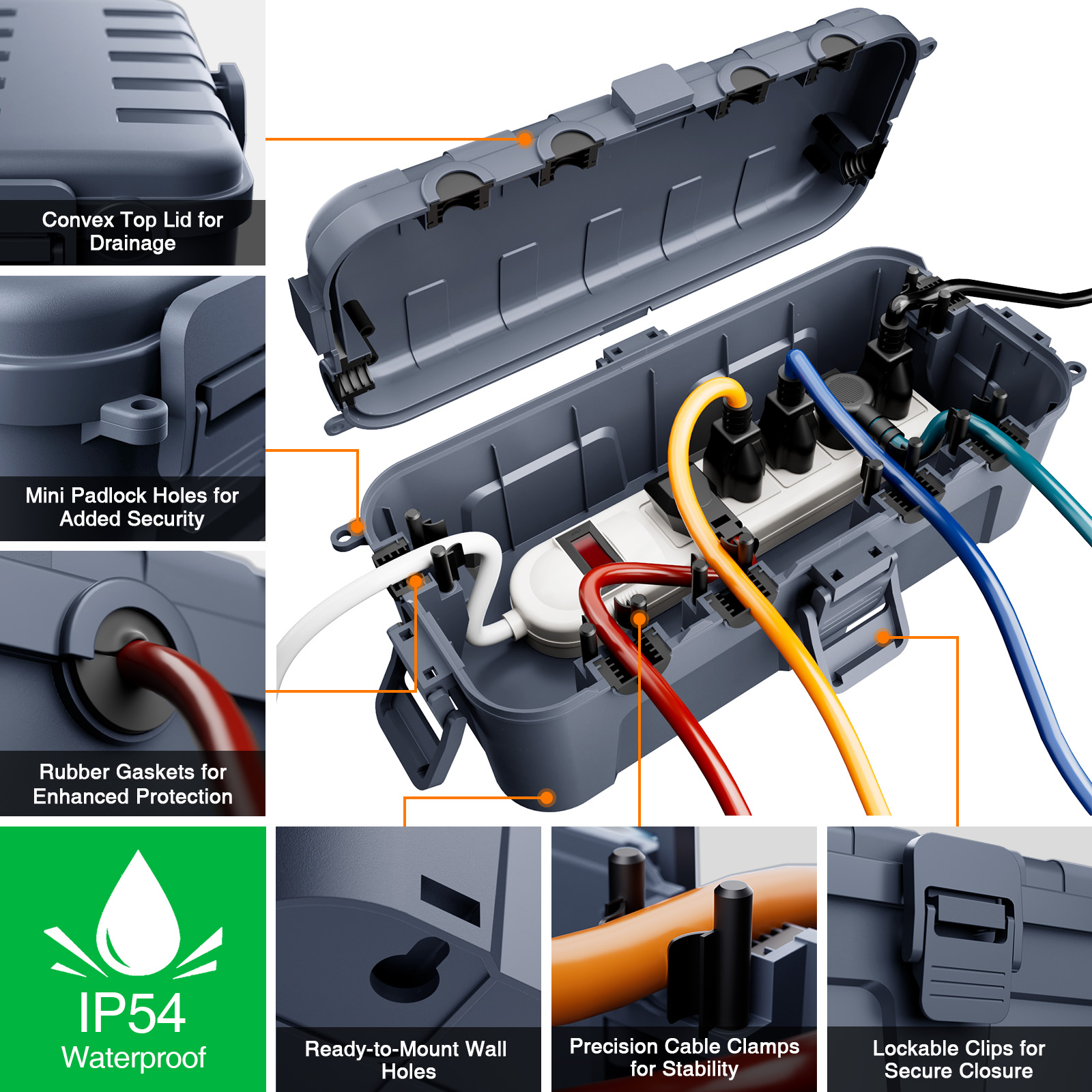 Wetterfeste Verlängerungskabel – Outdoor Use Power Strip Bewertung und Preis